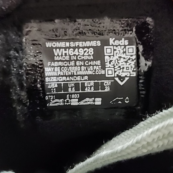 Keds Fielder Women's Hi Top Suede Nylon Velvet Black Hiker Boots Size 11 NEW - Picture 9 of 9